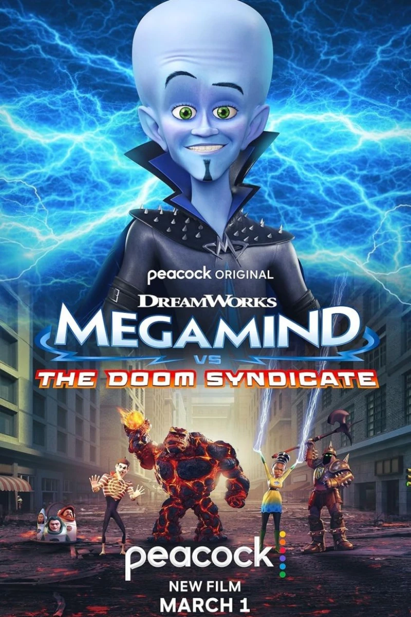 Megamind vs. The Doom Syndicate Juliste