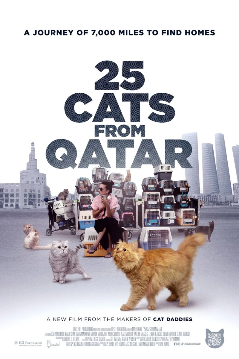 25 Cats from Qatar Juliste