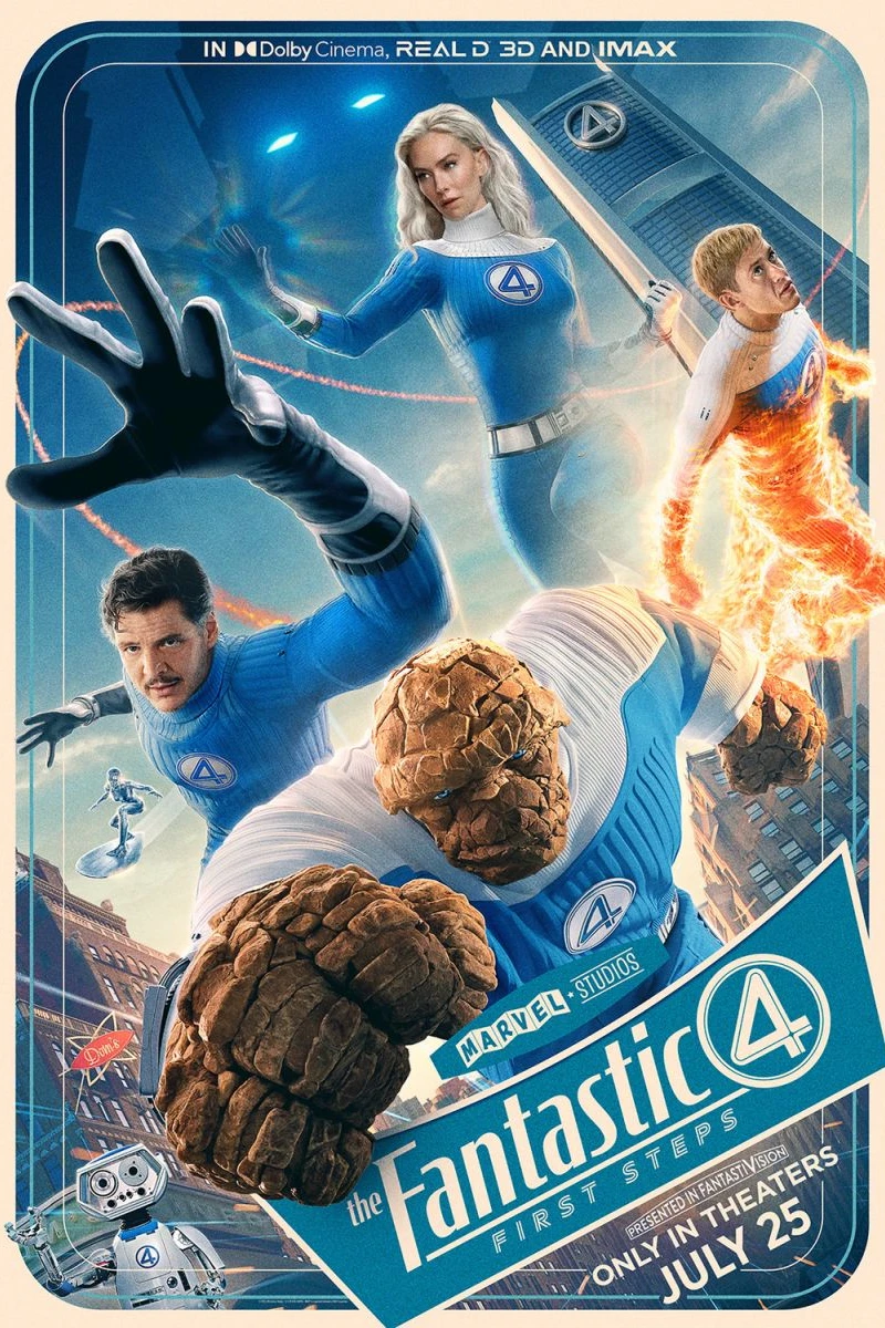 The Fantastic Four: First Steps Juliste