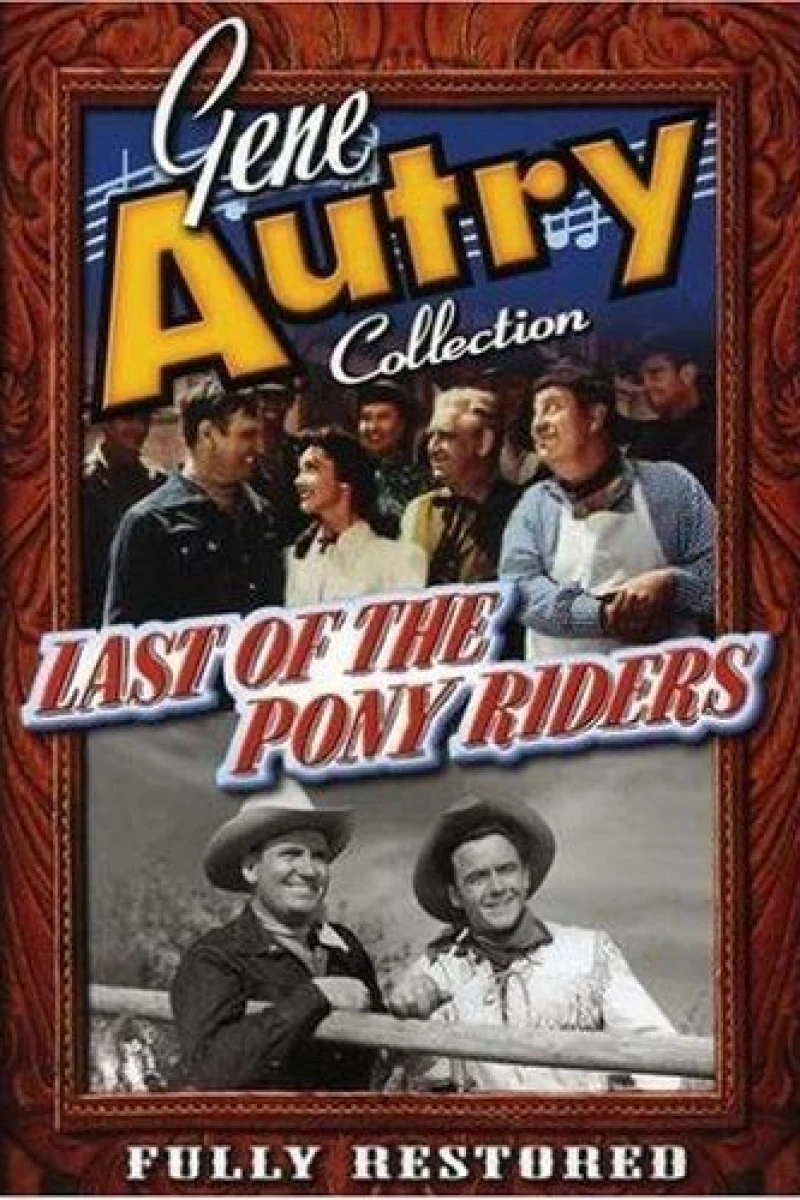 Last of the Pony Riders Juliste