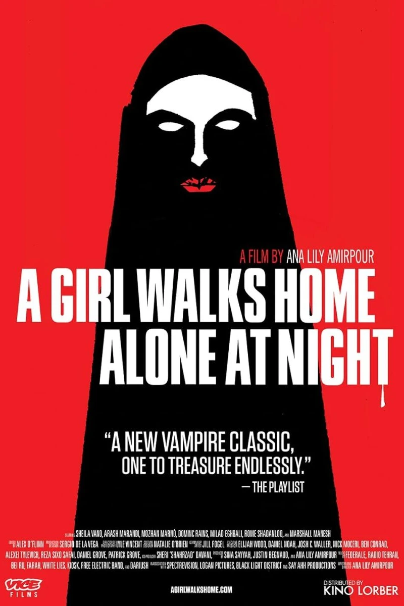 Girl Walks Home Alone At Night Juliste