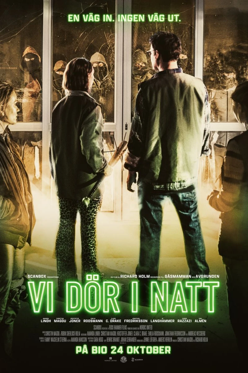 Vi dör i natt Juliste