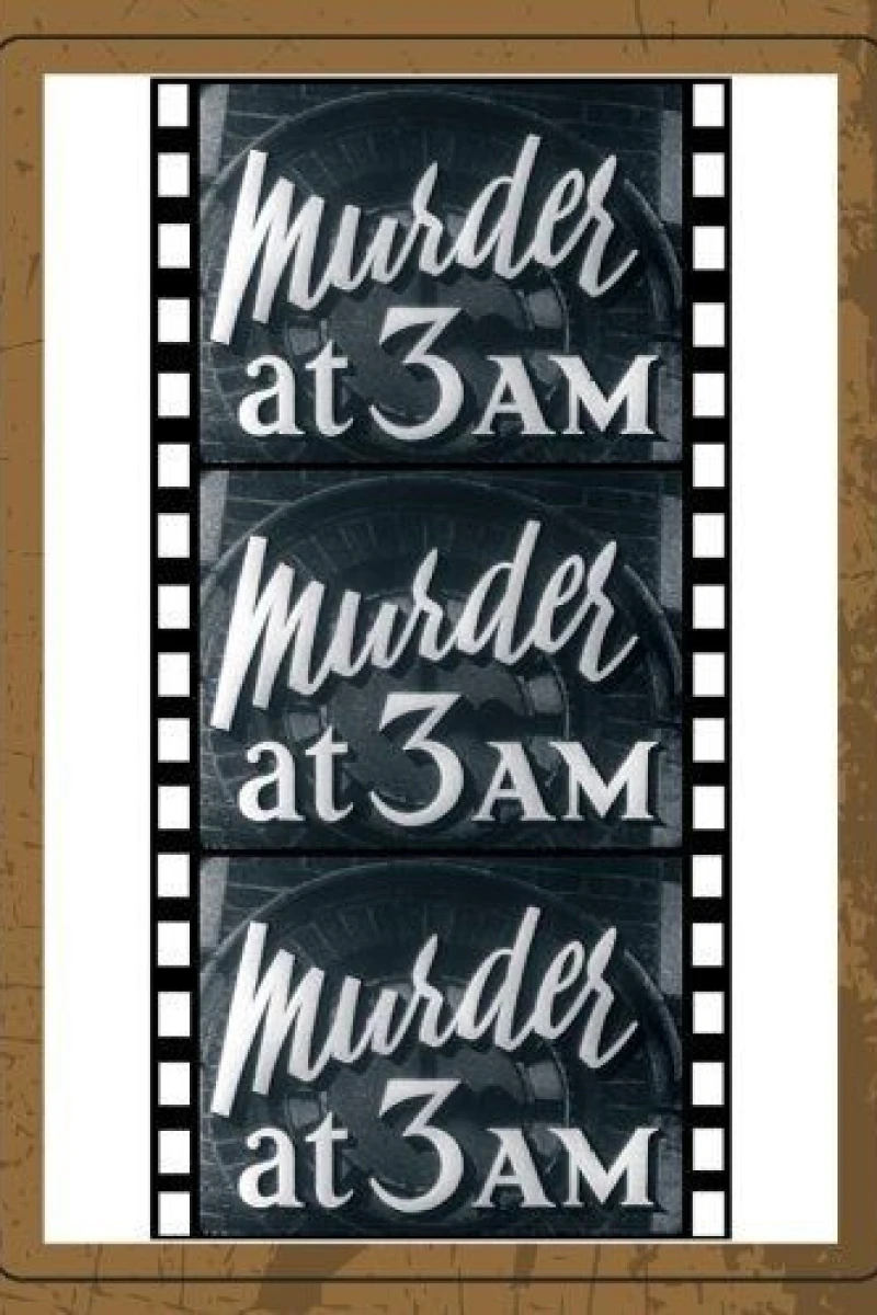 Murder at 3am Juliste