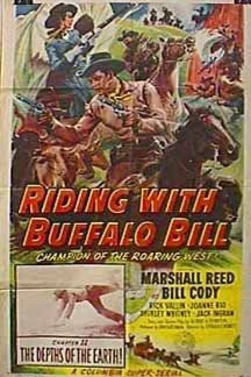 Riding with Buffalo Bill Juliste