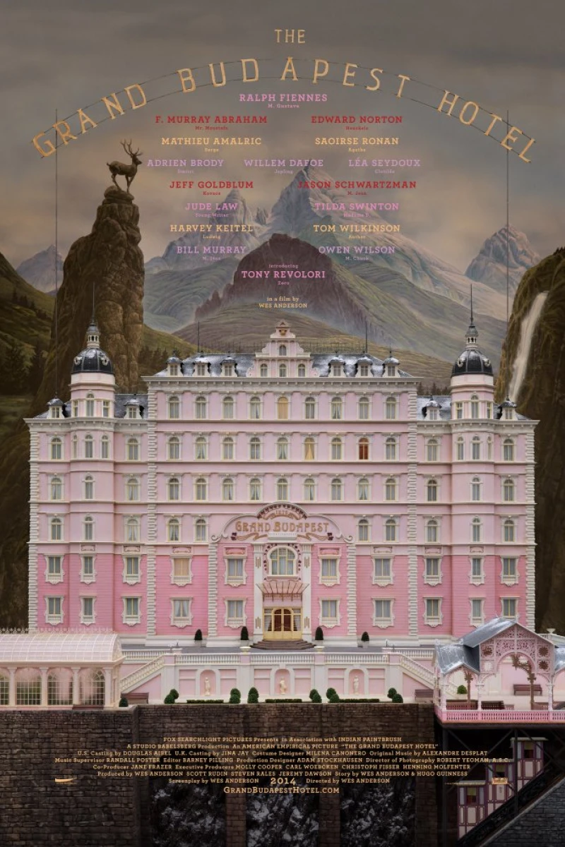 The Grand Budapest Hotel Juliste