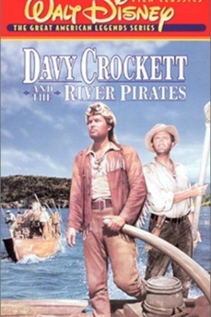 Davy Crockett and the River Pirates Juliste