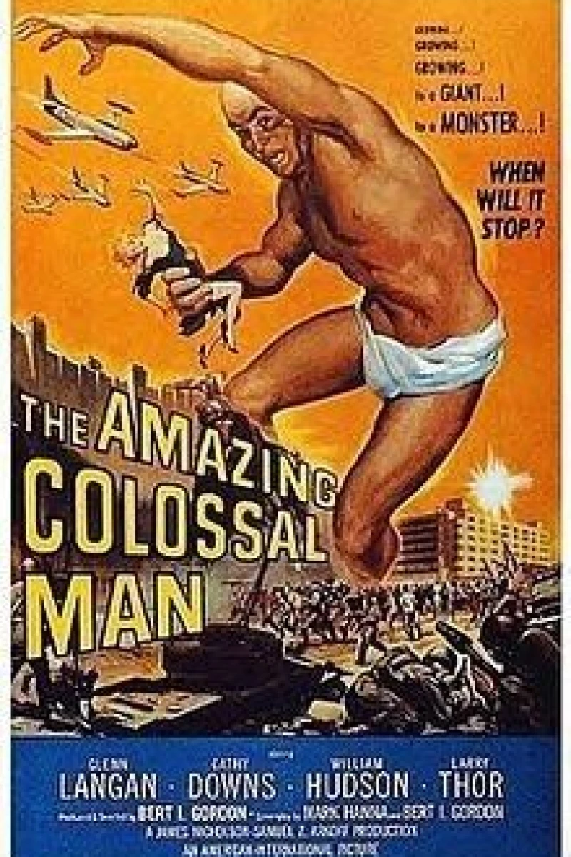 The Amazing Colossal Man Juliste