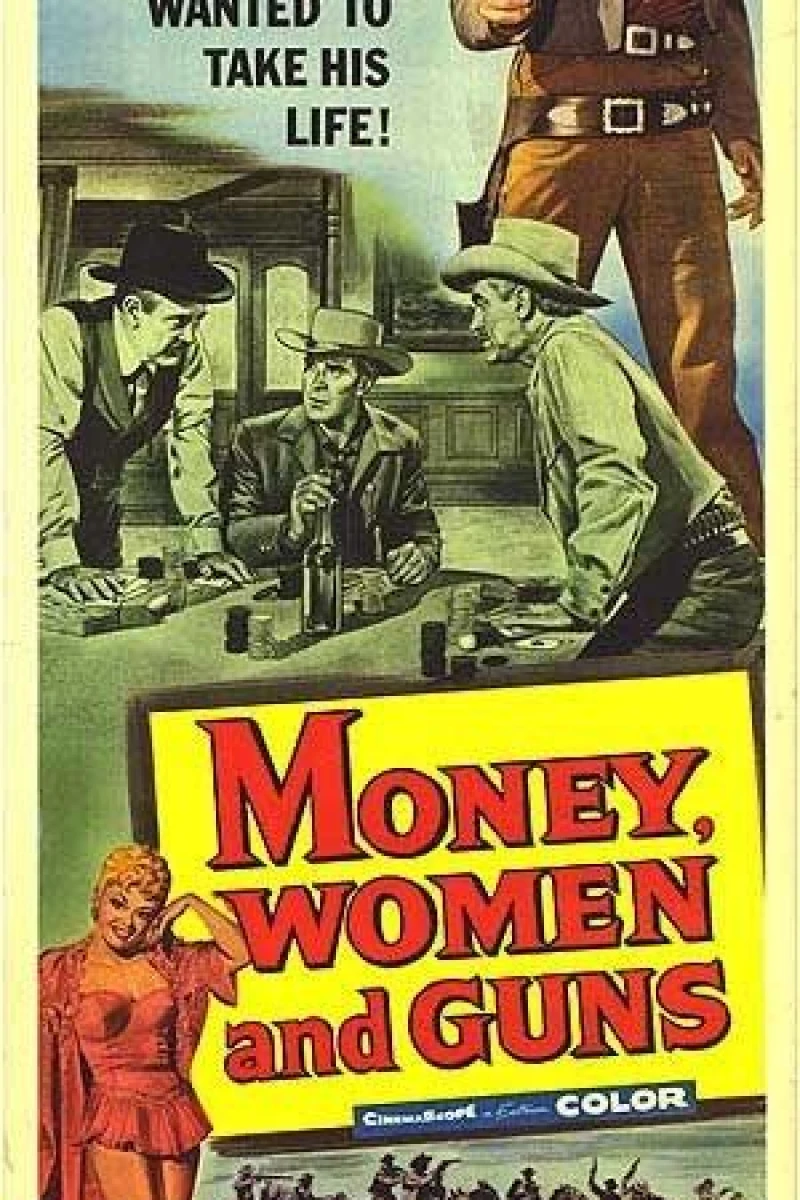 Money, Women and Guns Juliste