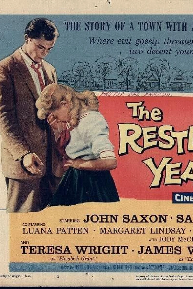 The Restless Years Juliste