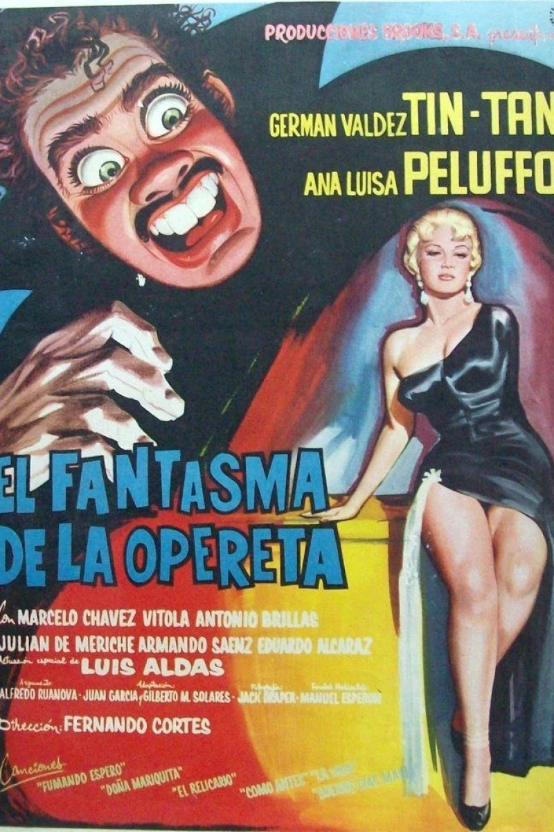 The Phantom of the Operetta Juliste