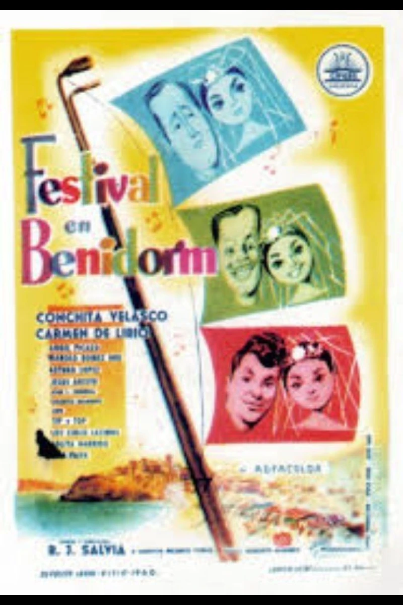 Festival en Benidorm Juliste