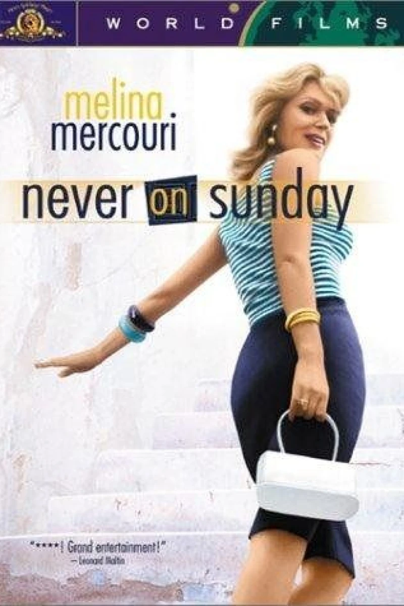 Never on Sunday Juliste