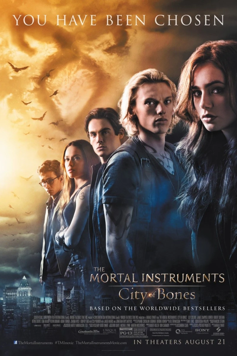 The Mortal Instruments: City of Bones Juliste