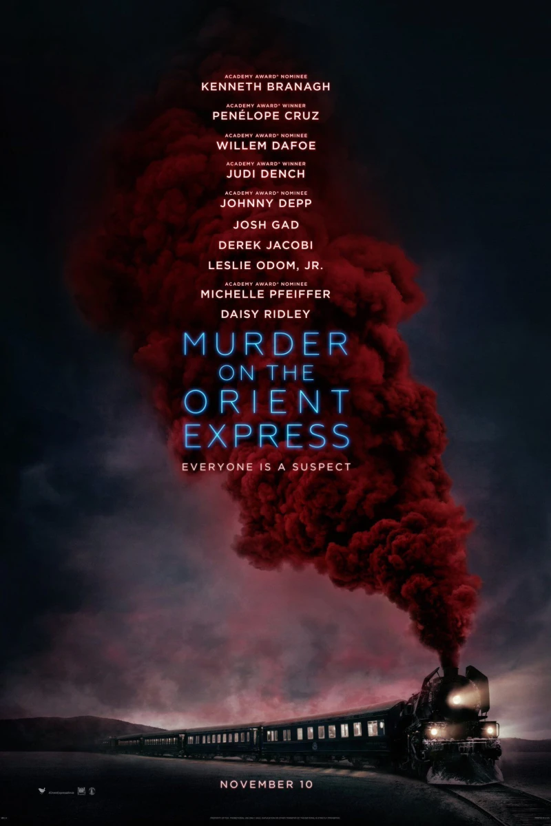 Murder on the Orient Express Juliste