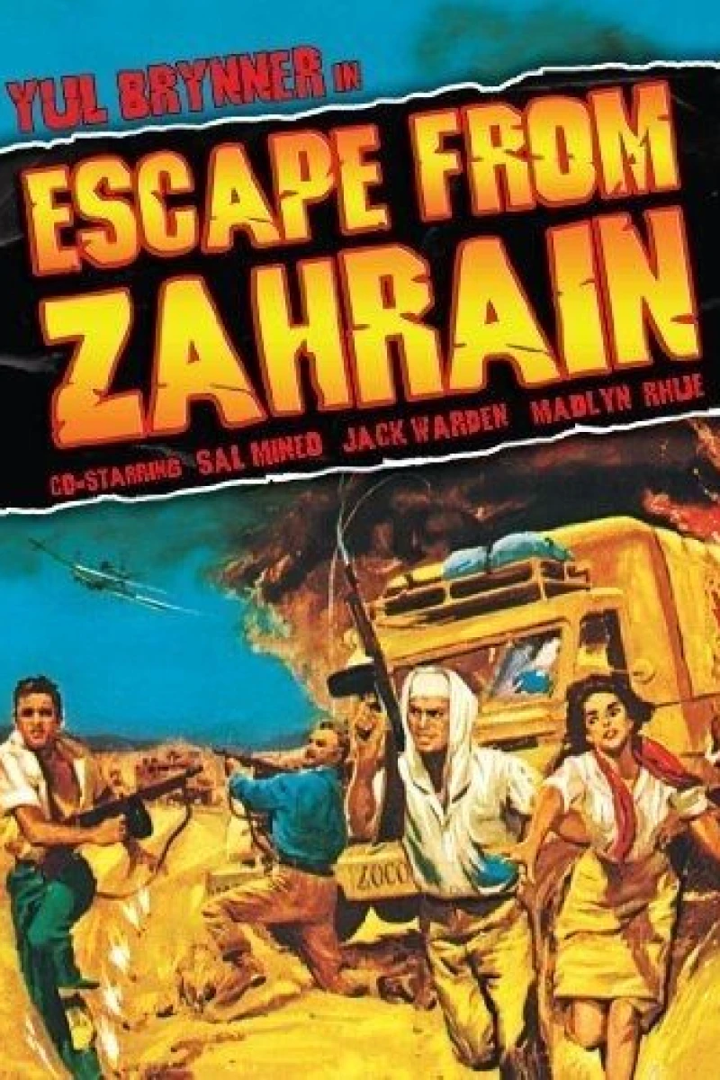 Escape from Zahrain Juliste