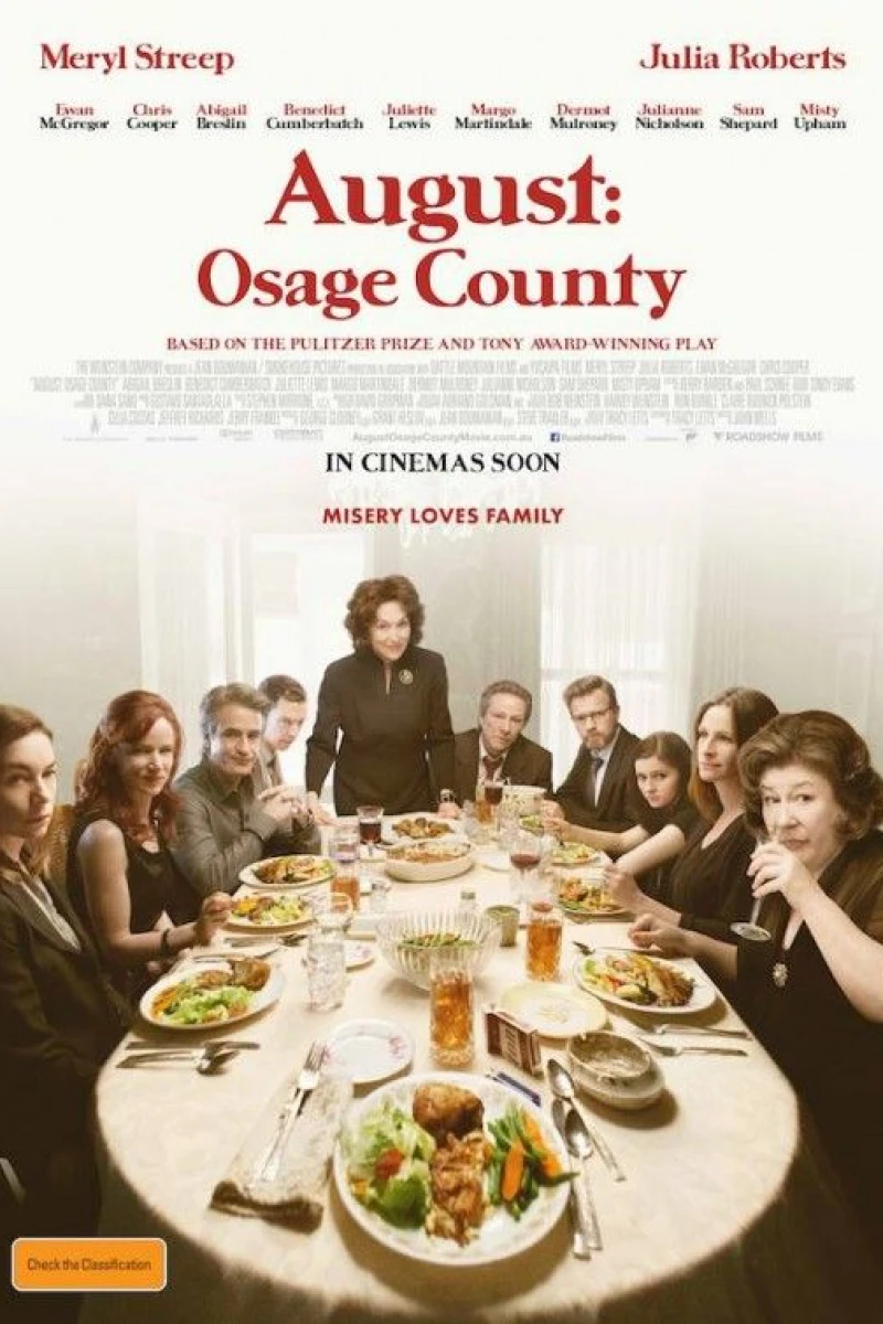 Perhe - August Osage County Juliste