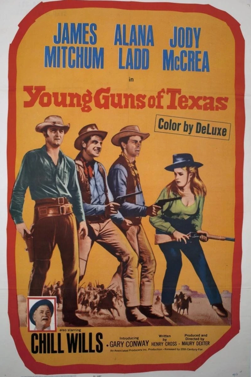 Young Guns of Texas Juliste