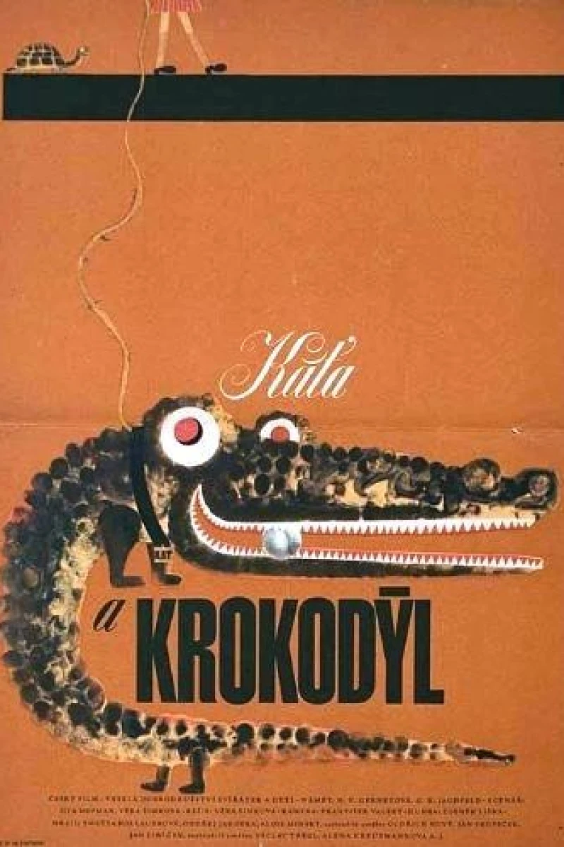 Káta a krokodýl Juliste