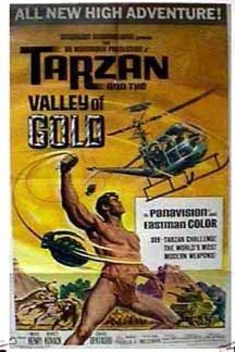 Tarzan and the Valley of Gold Juliste