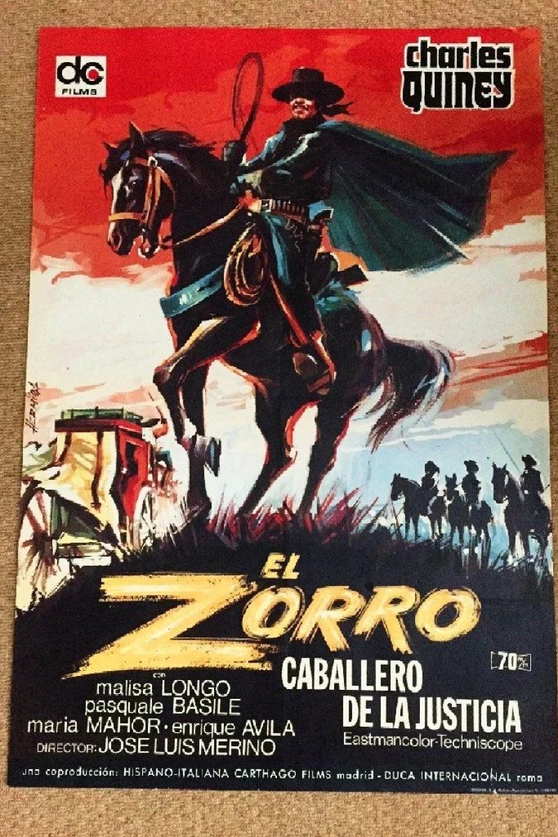 Zorro, Rider of Vengeance Juliste