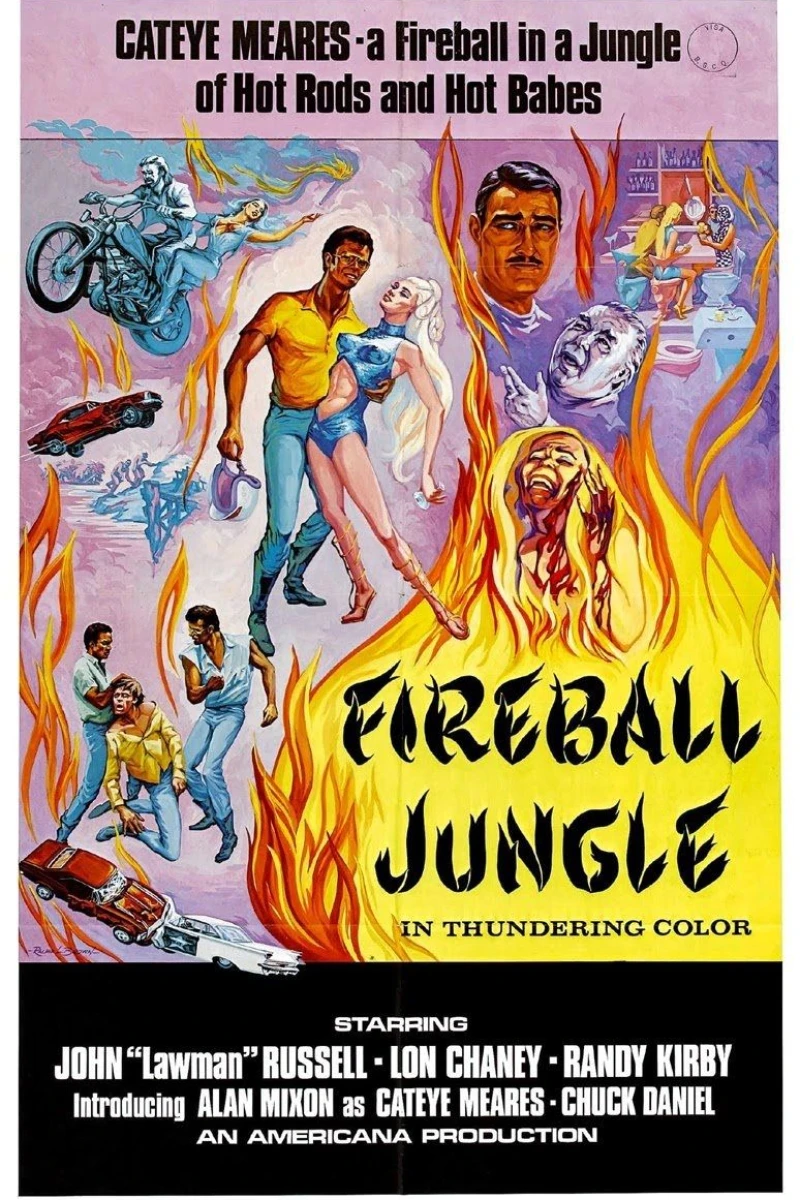 Fireball Jungle Juliste