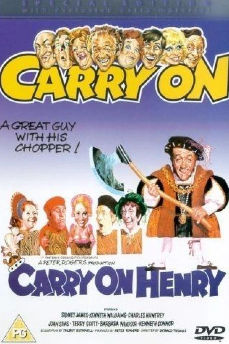 Carry on Henry VIII Juliste