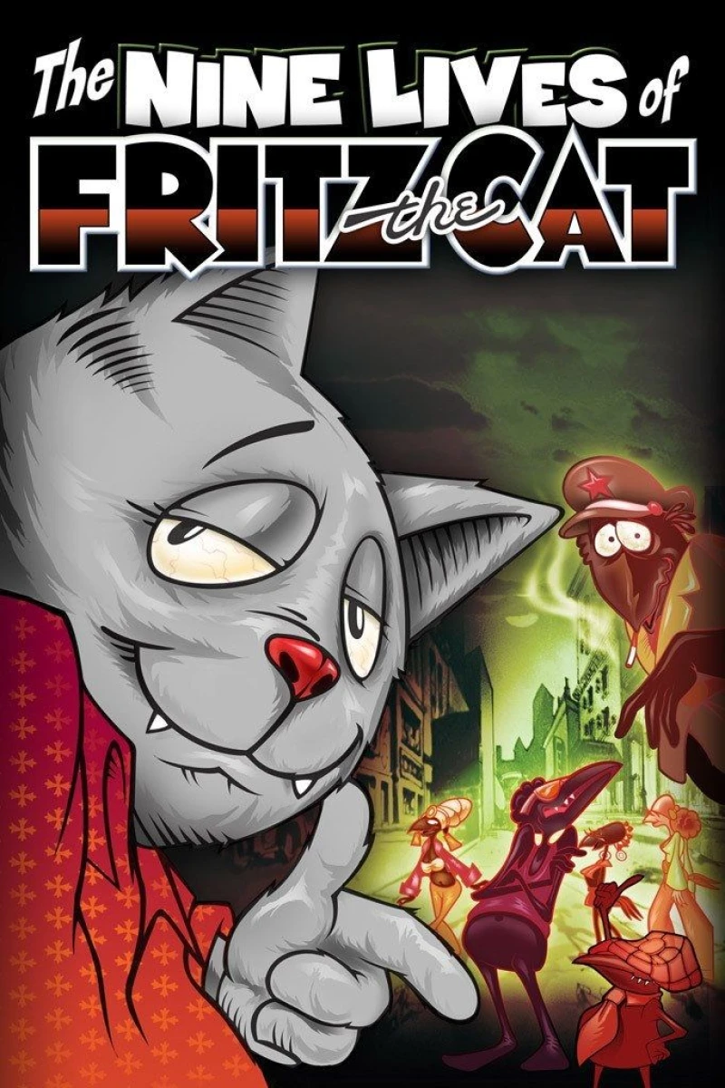 The Nine Lives of Fritz the Cat Juliste