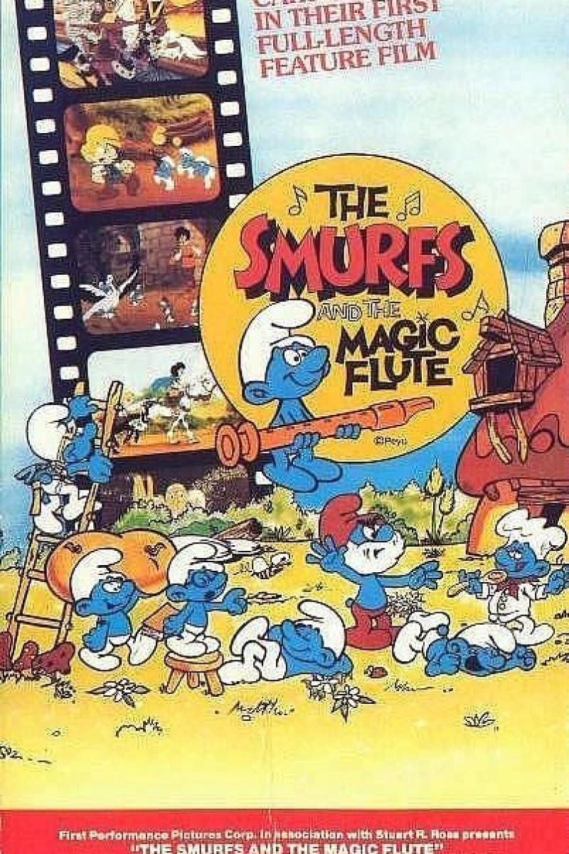 The Smurfs and the Magic Flute Juliste