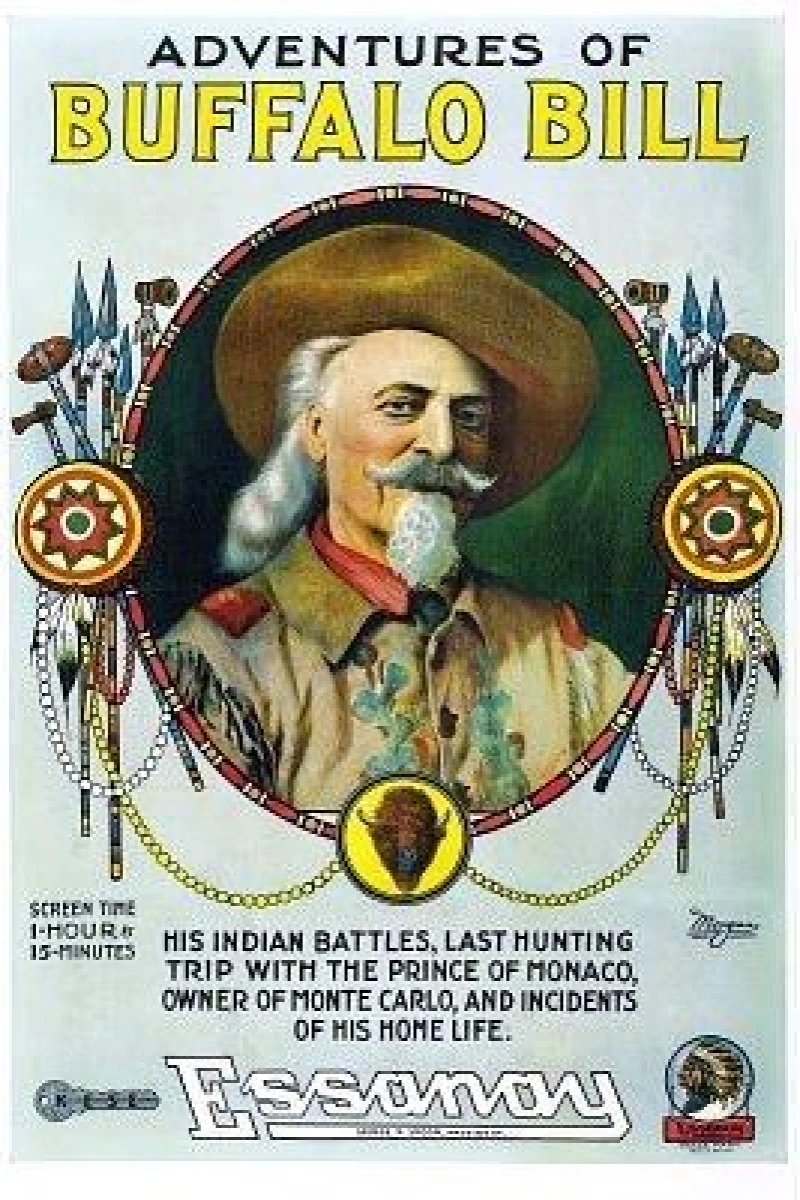 The Adventures of Buffalo Bill Juliste