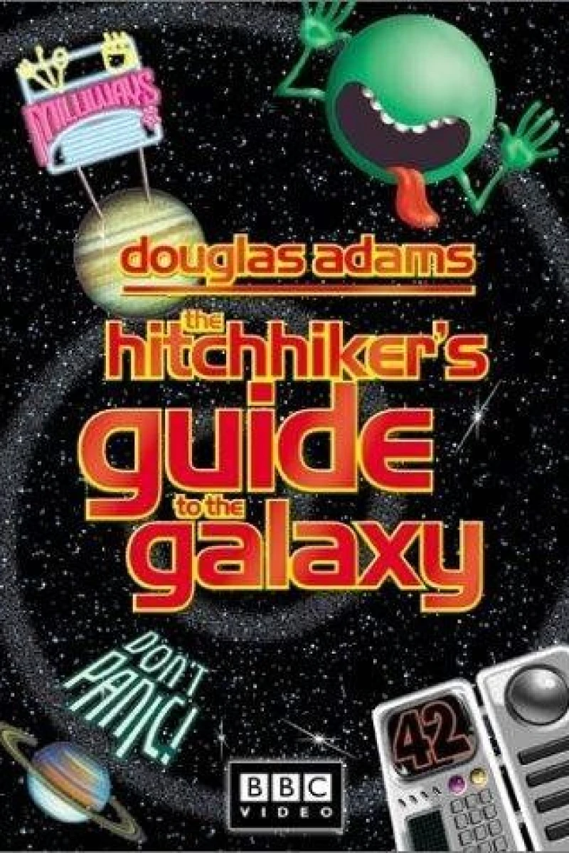 The Hitchhiker's Guide to the Galaxy Juliste