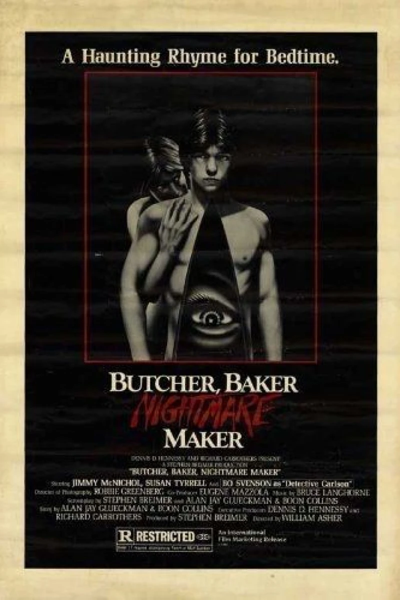 Butcher, Baker, Nightmare Maker Juliste