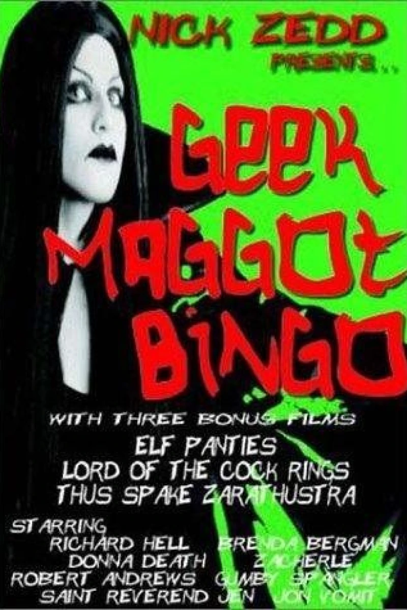 Geek Maggot Bingo or The Freak from Suckweasel Mountain Juliste