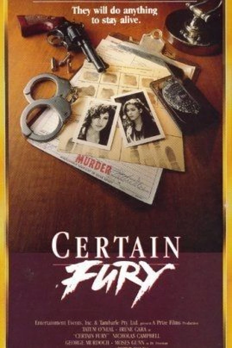 Certain Fury Juliste