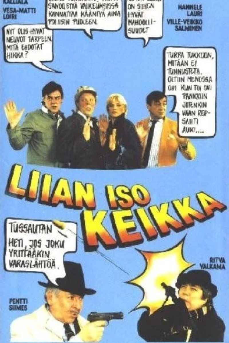 Liian iso keikka Juliste