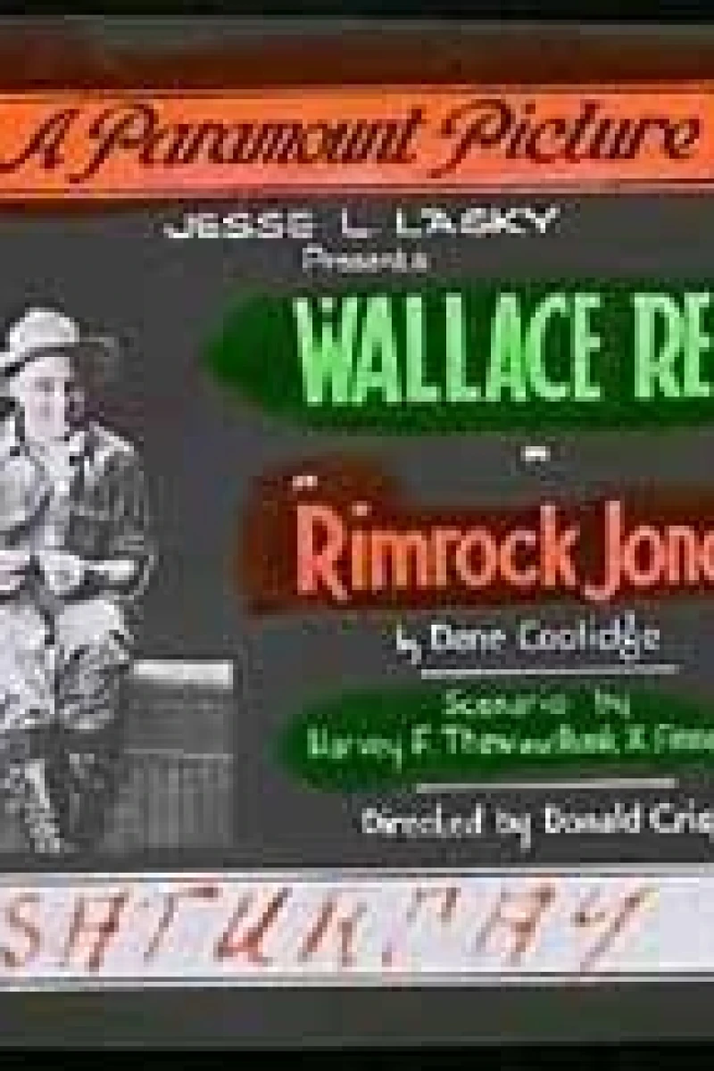 Rimrock Jones Juliste