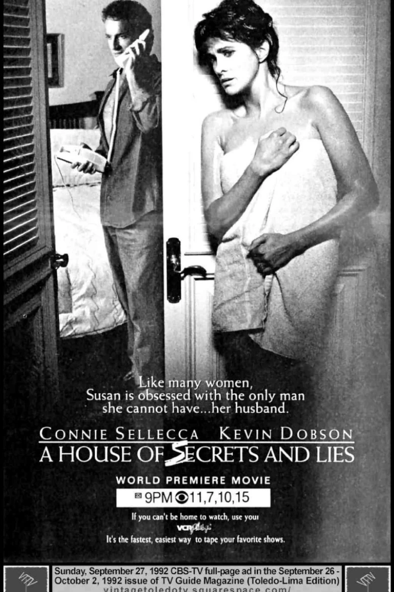 A House of Secrets and Lies Juliste