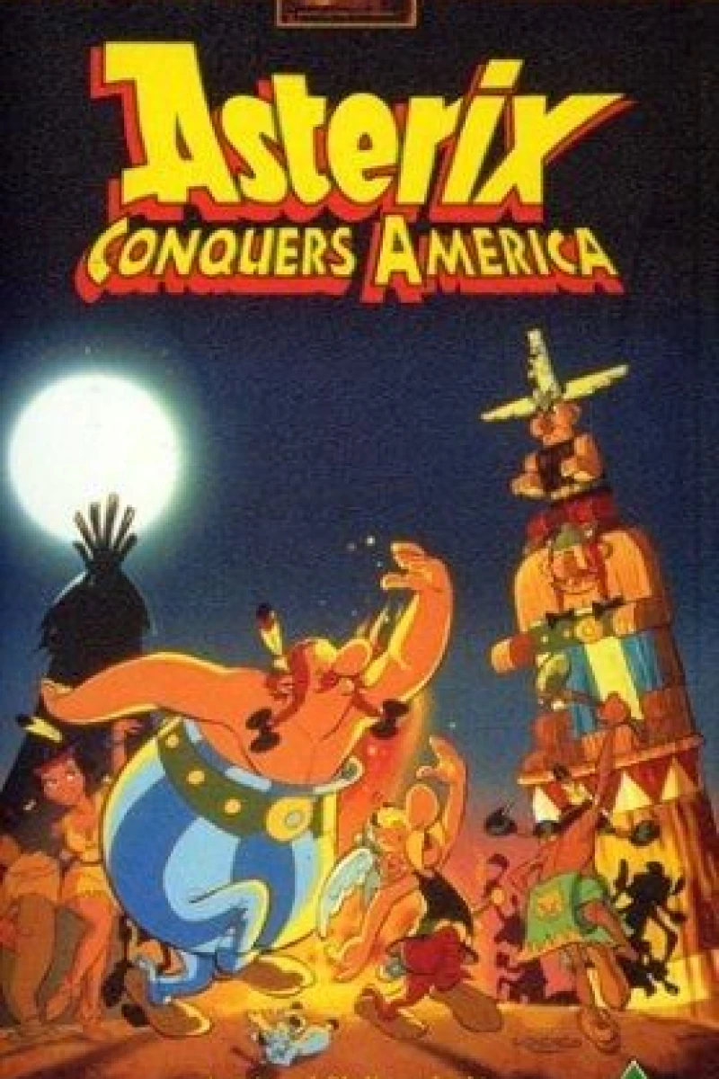 Asterix in America Juliste