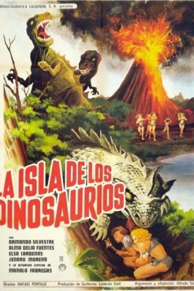 La isla de los dinosaurios Juliste