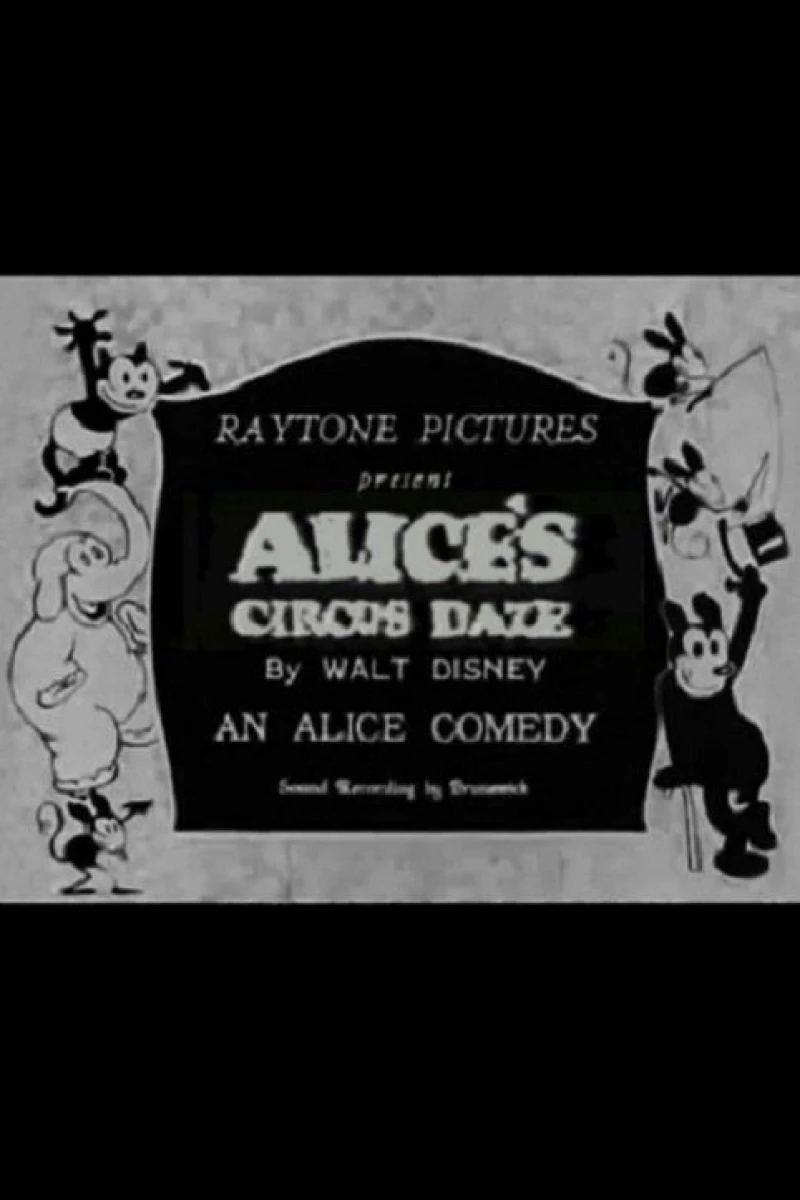 Alice's Circus Daze Juliste