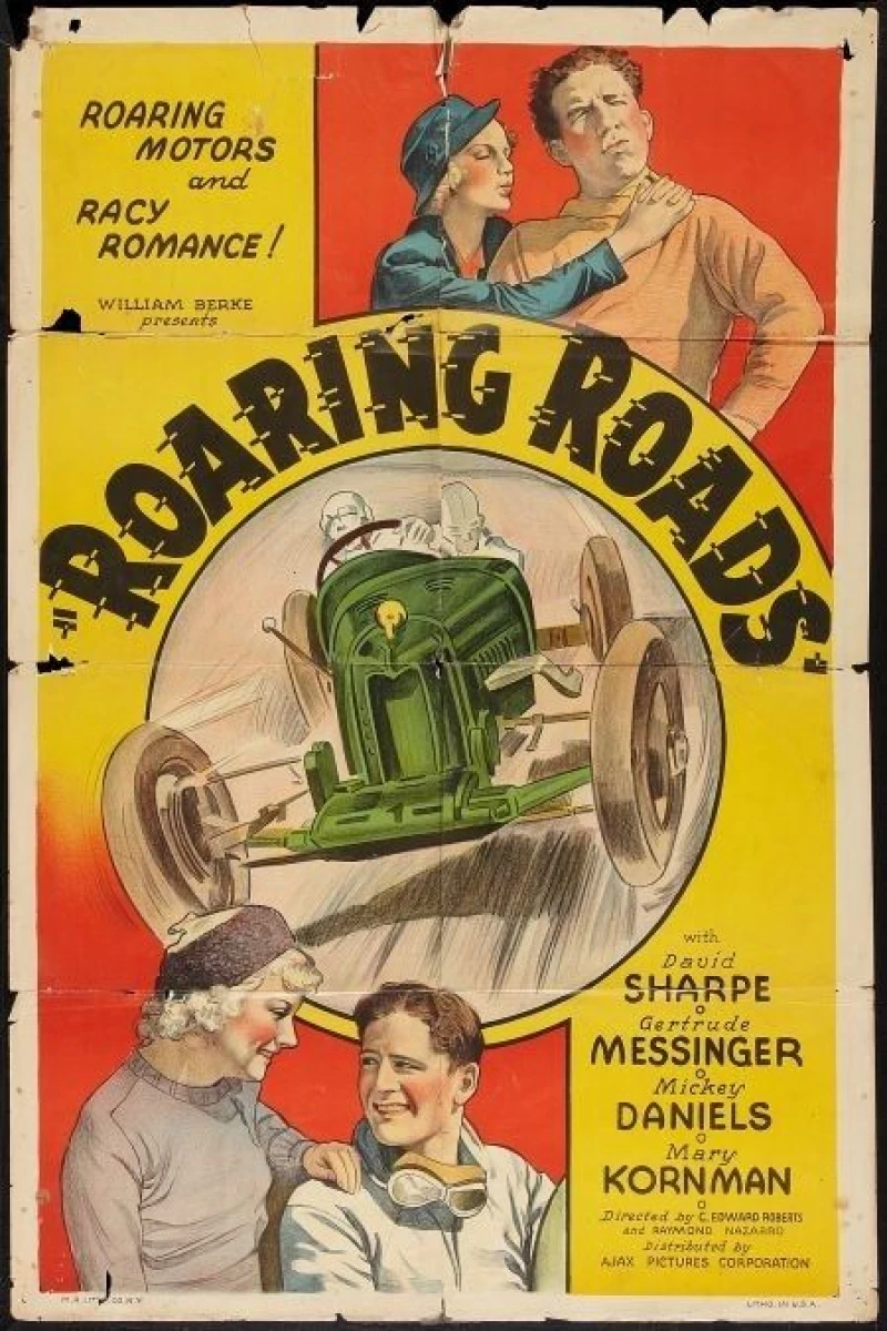 Roaring Roads Juliste