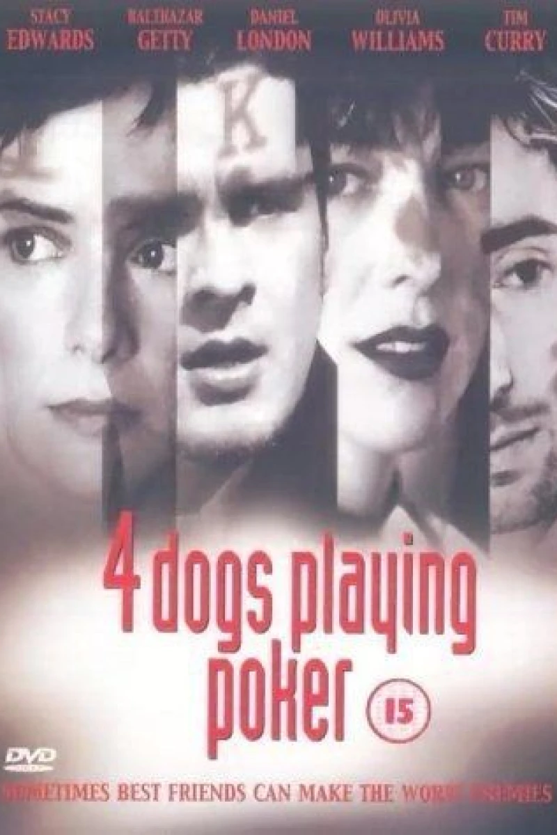 Four Dogs Playing Poker Juliste