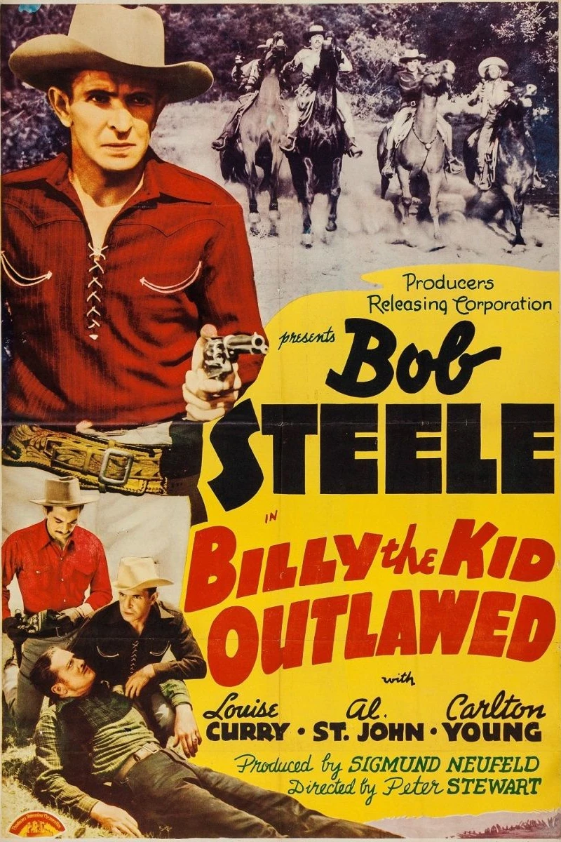 Billy the Kid Outlawed Juliste