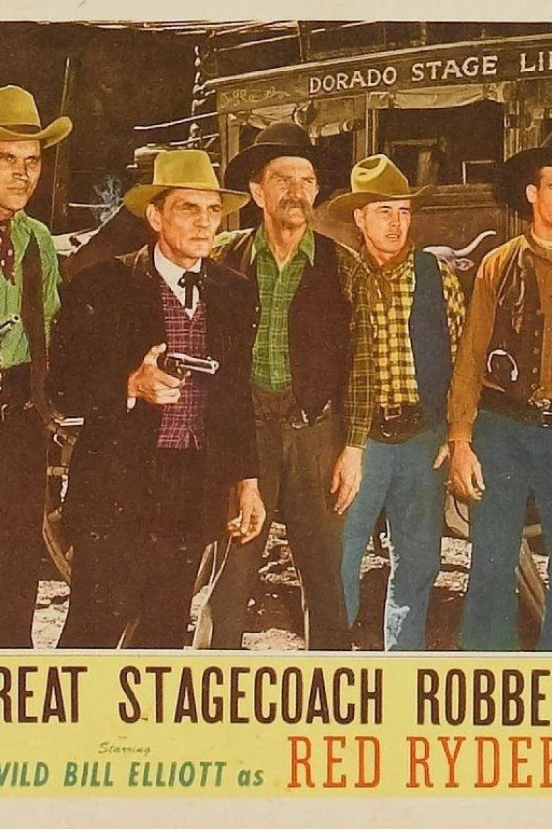 Great Stagecoach Robbery Juliste