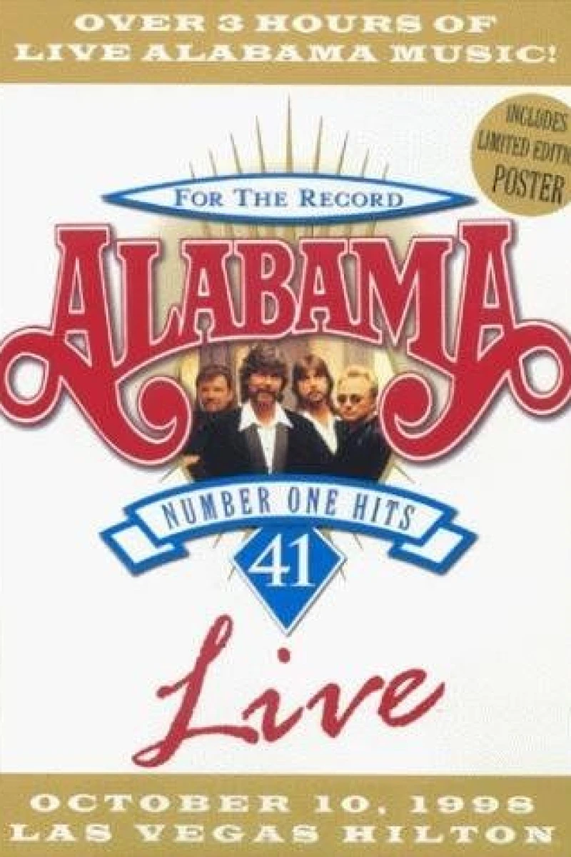 Alabama: 41 Number One Hits Live Juliste