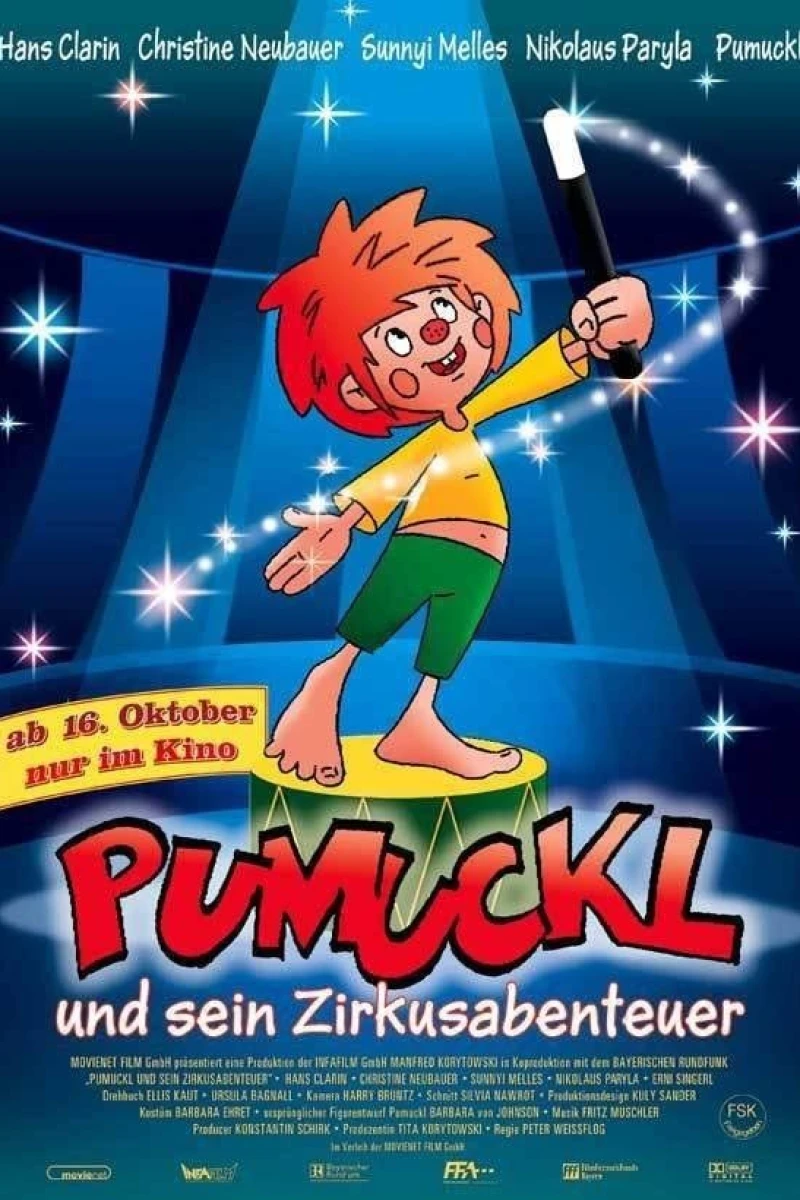 Pumuckl und sein Zirkusabenteuer Juliste