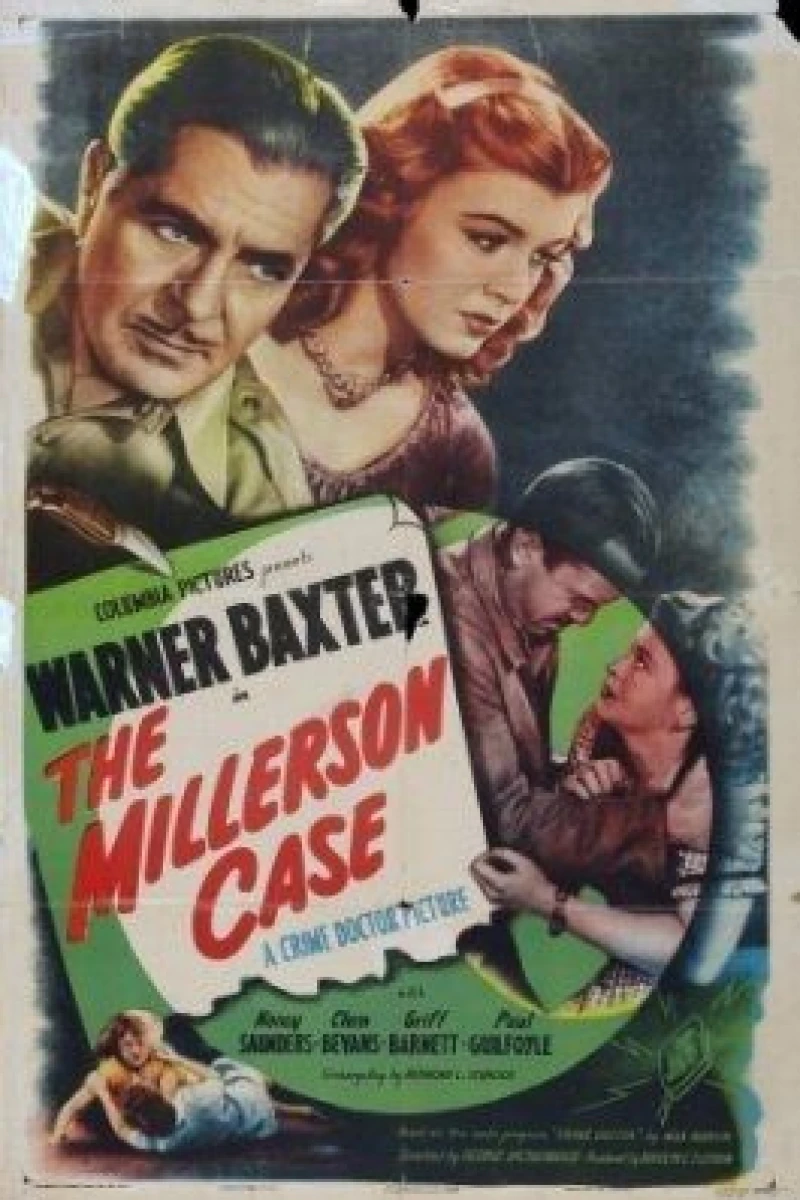 The Millerson Case Juliste