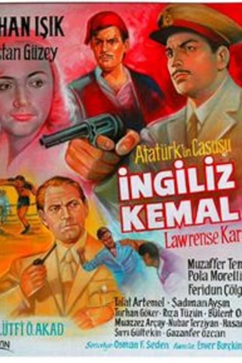 Ingiliz Kemal Lawrense karsi Juliste