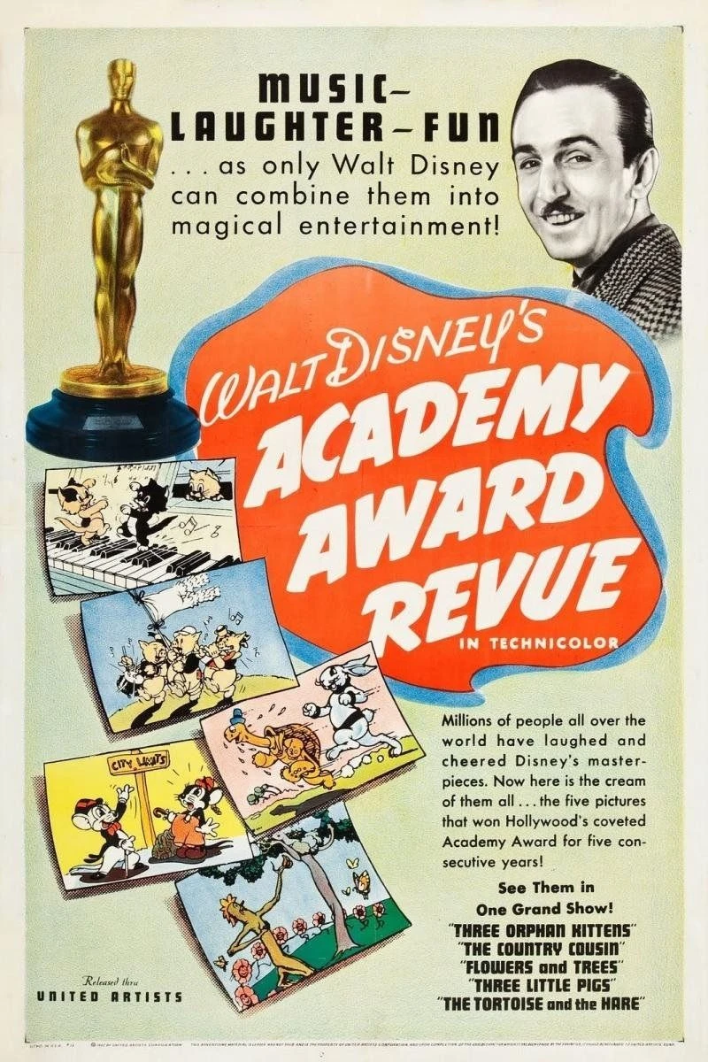 Academy Award Review of Walt Disney Cartoons Juliste