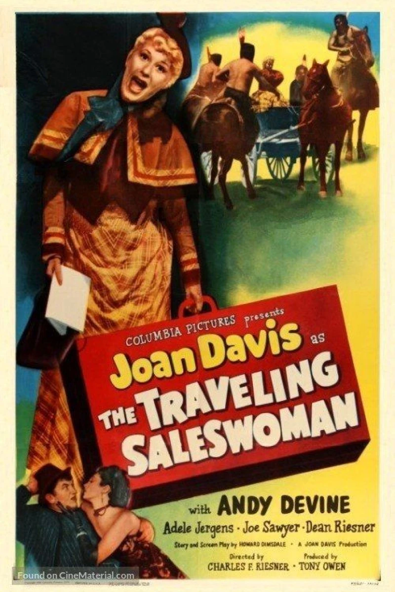 The Traveling Saleswoman Juliste