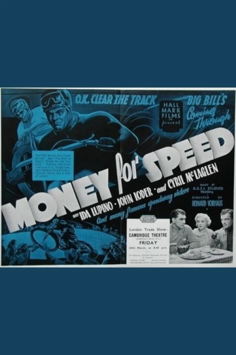 Money for Speed Juliste